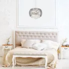 Rábalux 3599 Ninelle beltéri függeszték, króm, G9, 6x40W