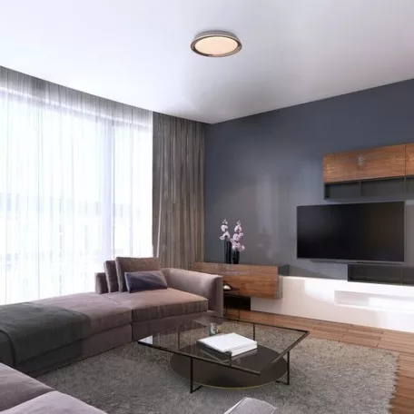 Rábalux 3750 Valter beltéri mennyezeti lámpa, barna, 36W