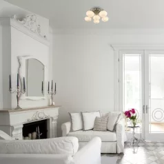   Rábalux 3918 Sorina beltéri mennyezeti lámpak, antikbronz, E14, 6x40W