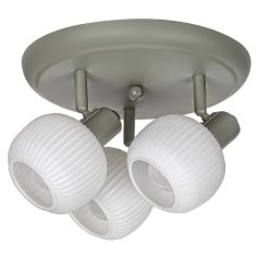   Rábalux 3968 Soraya beltéri spotlámpa, szürke, E14, 3x40W