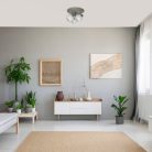 Rábalux 3968 Soraya beltéri spotlámpa, szürke, E14, 3x40W