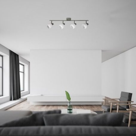 Rábalux 3969 Soraya beltéri spotlámpa, szürke, E14, 4x40W