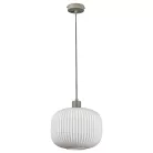 Rábalux 3970 Soraya beltéri függeszték, szürke, E27, 1x60W