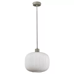   Rábalux 3970 Soraya beltéri függeszték, szürke, E27, 1x60W