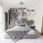 Rábalux 3990 Lamar beltéri mennyezeti lámpa, matt fekete, E27, 6x40W