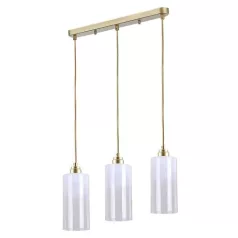   Rábalux 4480 Panthea beltéri függeszték, arany, E27, 3x40W