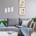 Rábalux 4480 Panthea beltéri függeszték, arany, E27, 3x40W