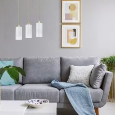   Rábalux 4480 Panthea beltéri függeszték, arany, E27, 3x40W