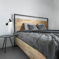   Rábalux 4504 Alfons beltéri fali lámpa, kábellel, fekete, 1xE27