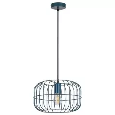 Rábalux 4919 Xenia beltéri függeszték, kék, E27, 1x60W