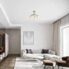 Rábalux 4980 Natina beltéri mennyezeti lámpa, szatén króm, E14, 3x25W