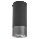 Rábalux 5074 Zircon beltéri mennyezeti lámpa, matt fekete, 1xGU10, H12cm