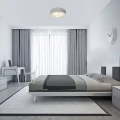   Rábalux 5083 Renata beltéri mennyezeti lámpa, matt fehér, 3xE27, D45cm