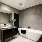 Rábalux 5088 Aviva, beltéri fürdőszobai lámpa , króm, G9, 3x28W