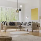 Rábalux 5092 Alberta beltéri függeszték, arany, E27, 3x9W