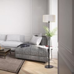   Rábalux 5094 Aneta beltéri állólámpa, fekete, E27, 1x40W