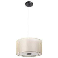 Rábalux 5096 Aneta beltéri függeszték, fekete, E27 3x40W