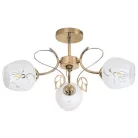 Rábalux 5098 Fauna beltéri mennyezeti lámpa, arany, E27, 3x40W