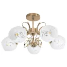 Rábalux 5099 Fauna beltéri mennyezeti lámpa, arany, E27, 5x40W