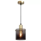 Rábalux 5222 Donati beltéri függeszték, arany, E27, 1x40W