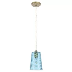   Rábalux 5226 Azurine beltéri függeszték, arany, E27, 1x40W