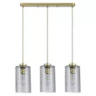 Rábalux 5229 Sheila beltéri függeszték, arany, E27, 3x40W