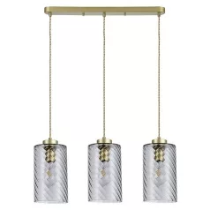   Rábalux 5229 Sheila beltéri függeszték, arany, E27, 3x40W