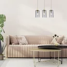 Rábalux 5229 Sheila beltéri függeszték, arany, E27, 3x40W