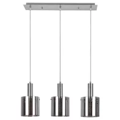   Rábalux 5250 Donati beltéri függeszték, króm, E27, 3x60W