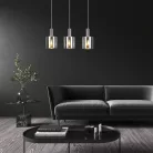 Rábalux 5250 Donati beltéri függeszték, króm, E27, 3x60W