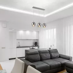   Rábalux 5253 Petunia beltéri függeszték, króm, E27, 3x60W