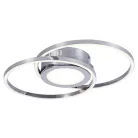 Rábalux 5290 Sirius beltéri mennyezeti lámpa, króm, 30W, 43cm