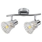 Rábalux 5300 Hestia beltéri spotlámpa, króm, E14, 2x40W