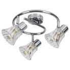 Rábalux 5301 Hestia beltéri spotlámpa, króm, E14, 3x40W