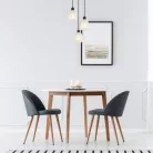 Rábalux 5333 Jarina beltéri függeszték, fekete, E27, 3x40W