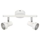 Rábalux 5355 Konrad beltéri spotlámpa, fehér, GU10, 2x50W