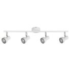 Rábalux 5357 Konrad beltéri spotlámpa, fehér, GU10, 4x50W