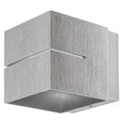 Rábalux 7019 Kaunas beltéri fali lámpa, kocka, alumínium, 1xG9