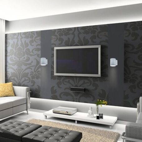 Rábalux 7022 Kaunas beltéri fali lámpa, cső, alumínium, 1xG9