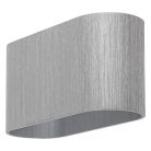 Rábalux 7025 Kaunas beltéri fali lámpa, ovál, alumínium, 1xG9