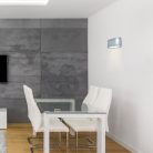 Rábalux 7025 Kaunas beltéri fali lámpa, ovál, alumínium, 1xG9