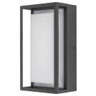 Rábalux 7109 Mendoza kültéri fali lámpa, téglatest, 6.5W, H22cm