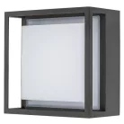 Rábalux 7110 Mendoza kültéri fali lámpa, négyzet, 6.5W, H22cm