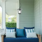 Rábalux 7130 Taverna kültéri függeszték, matt fekete, E27, 1x15W