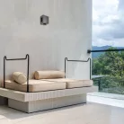 Rábalux 7317 Lippa kültéri fali lámpa, fekete, 4 fénysugár, 6W