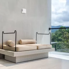   Rábalux 7318 Lippa kültéri fali lámpa, fehér, 4 fénysugár, 6W