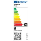 Rábalux 7318 Lippa kültéri fali lámpa, fehér, 4 fénysugár, 6W