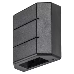 Rábalux 7319 Lippa kültéri fali lámpa, fekete, 6W