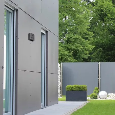 Rábalux 7319 Lippa kültéri fali lámpa, fekete, 6W