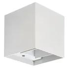 Rábalux 7397 Solin kültéri fali lámpa, matt fehér, G9, 1x42W, 10cm